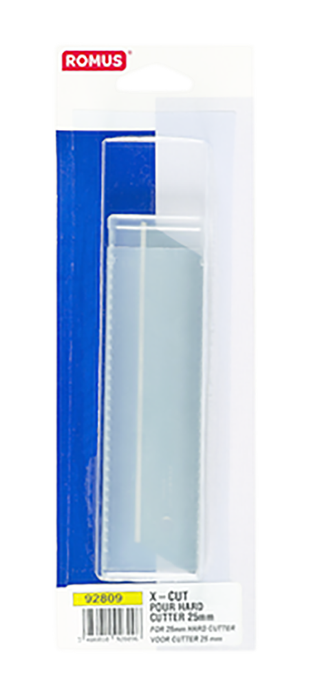 LAMES CUTTER 25MM X-CUT CARTE 5 LAMES