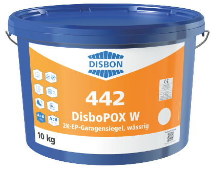 DISBOPOX  442 GARAGENSIEGEL MIT CARBON  - BASIS 3 -5KG