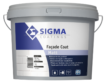 SIGMA FACADE COAT MATT WHITE/BASE WN - 5L