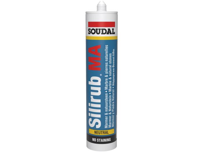 SOUDAL SILIRUB MA TRANSPARENT 300ML