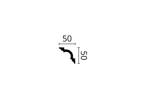 [3000394] NMC NOMASTYL PLUS MOULURES A2 50X50MM 2M