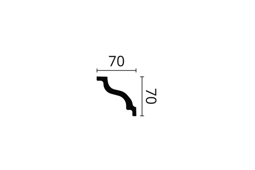 [3000414] NMC NOMASTYL PLUS MOULURES K 70X70MM 2M