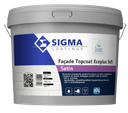 SIGMA FACADE TOPCOAT ECOPLUS SOFT SATIN - BASE ZN - 10L