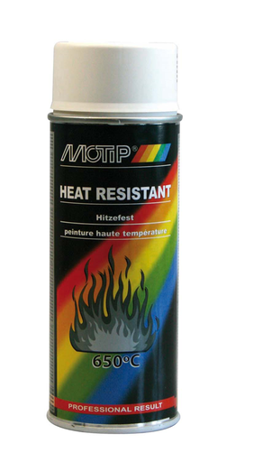 [MOT04036] MOTIP 04036 SPRAY HAUTE-TEMPERATURE BLANC - 400 ML