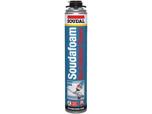 [132630] SOUDAL SOUDAFOAM GUN INTERIOR DOORS 750ML